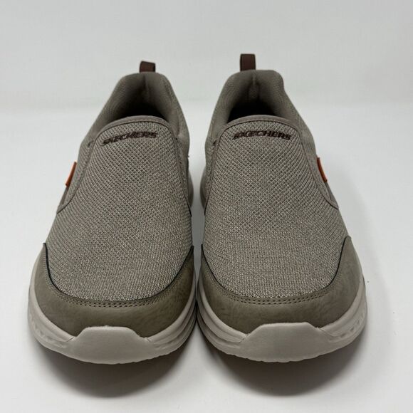 Skechers Slade Lucan Shoes Mens 11 Khaki Brown Slip On Comfort Loafers Sneakers main image 14